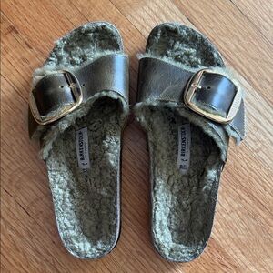 Birkenstock Women's Dark Olive Sandals